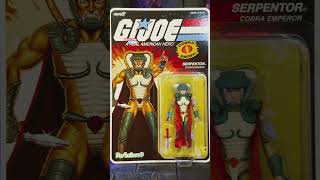 Serpentor Whitedic Gijoe Reaction Quick Look Super7 Toy Action Figure Superhero Review