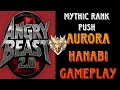Solo, MYTHIC RANK PUSH with AURO &amp; HANABI || AURORA GAMEPLAY || HANABI GAMEPLAY 