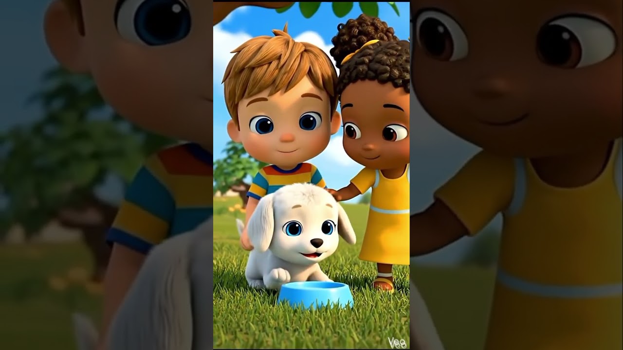 Leo, Mia & Puppy Learn Kindness 🐶 | Kids Shorts