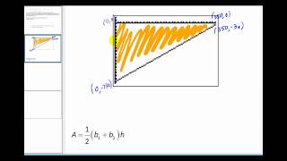 Application of Area Under a Curve Using a Geometric Formula screenshot 4