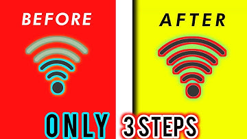 How to Fix low WiFi Signal -- Only 3 Steps!! 😱