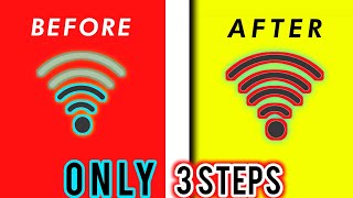 How to Fix low WiFi Signal -- Only 3 Steps!! 😱 screenshot 5