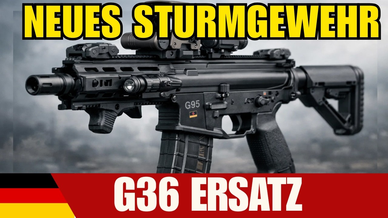 NATO SCHOCKIERT: Warum das neue deutsche Sturmgewehr G95 das G36 in Rente schickt