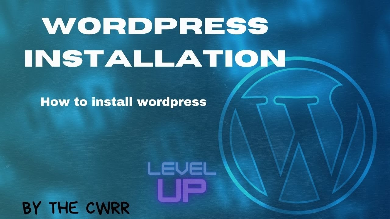 how to install wordpress || installation of WordPress || installation ...