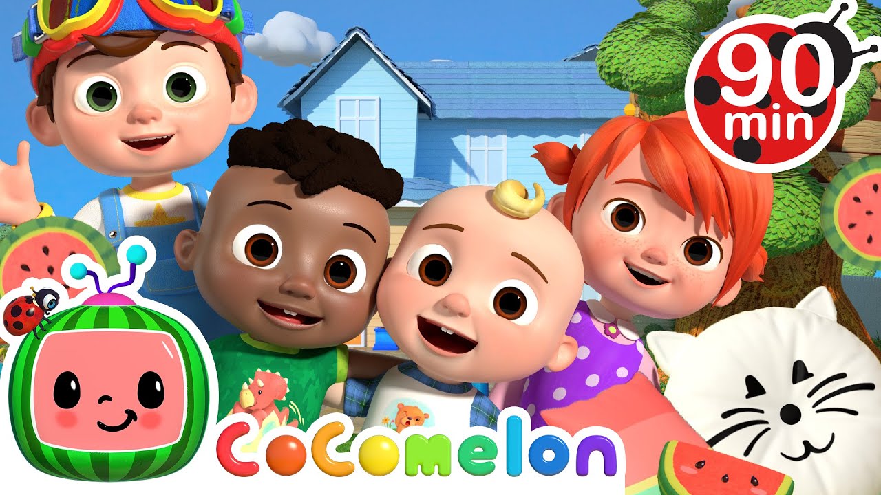 Let #39 s Build a Pillow Fort Cocomelon 🔤 Moonbug Subtitles 🔤 YouTube