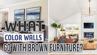 What Color Walls Go With Brown Furniture? ( 15 Best Paint Colors )