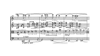 Elliott Carter - String Quartet No. 1