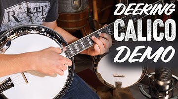 Deering Calico Demo at Banjo Ben