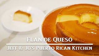 Flan de Queso (estilo puertorriqueño)