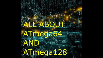 Atmega64 and Atmega128 boot loading and coding.