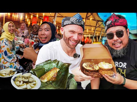 Indo Breakfast Street Food Tour in Bandung, Indonesia! 🇮🇩