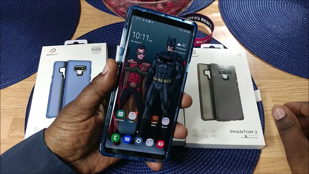 Nimbus 9 "PHANTOM 2" Cases For The Samsung Galaxy Note 9