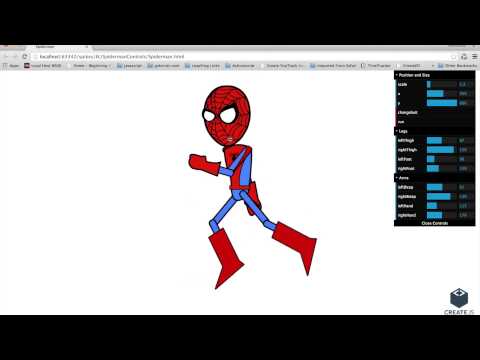 CreateJS: Forward Kinematics