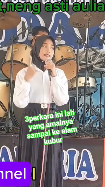 #3perkara ini lah yg terus mengalir sampai ke alam kubur #ceramahpenuhilmu #neng Asti Aulia Rahma