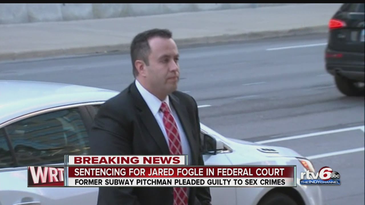 FOLLOW LIVE Jared Fogle sentencing YouTube