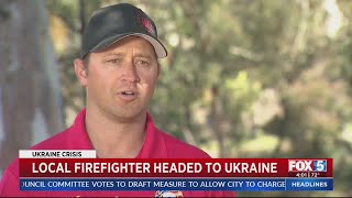 Local Firefighter Headed To Ukraine