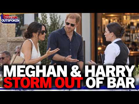 "THEY GOT ANGRY!" Meghan Markle & Prince Harry STORM OUT of bar after clash with waitress