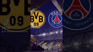 Dortmund vs PSG en la Champions League. #championsleague #dortmund #psg #adlimitumdeportes