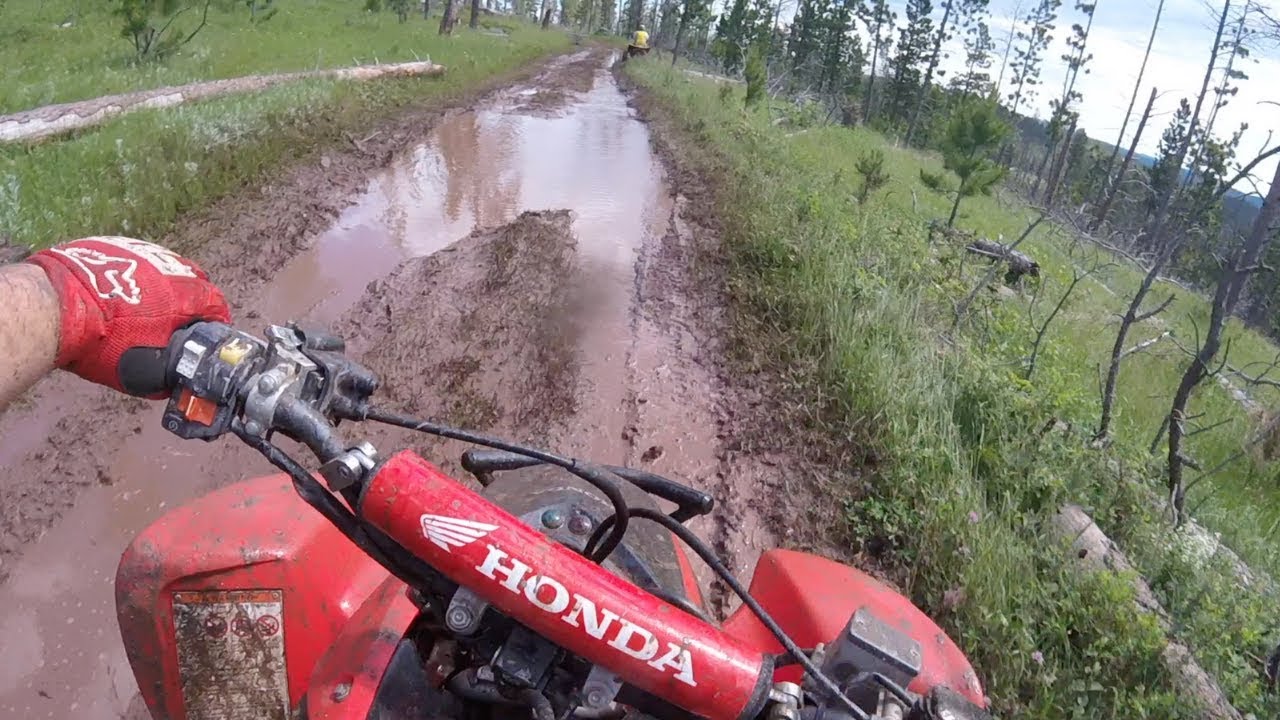 Flag Mountain South Dakota ATV trails part 2 YouTube