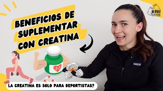 🤯5 BENEFICIOS DE AGREGAR CREATINA A TU DIETA | MITOS DE SUPLEMENTAR CON CREATINA | Manu Echeverri