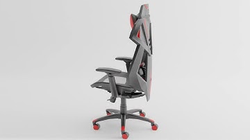 3D Gaming Chair in Blender 3.0 and Cycles