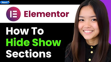 How to Hide & Show Sections in Elementor 2025 (Step By Step)