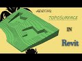 HOW to create a topo surface in Revit