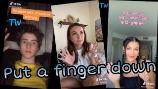 Put A Finger Down Tiktok Compilation Part - 1 | Tiktok World
