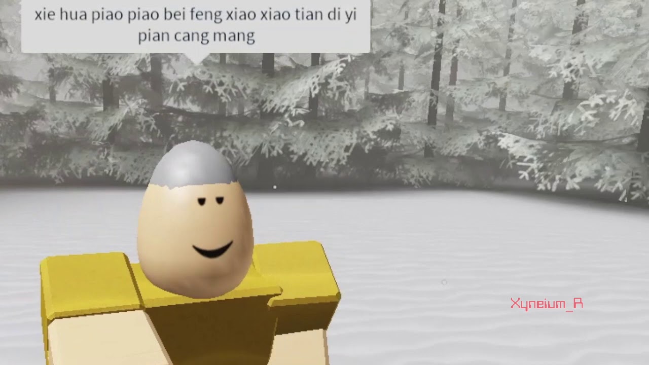 Chinese Egghead but in ROBLOX YouTube