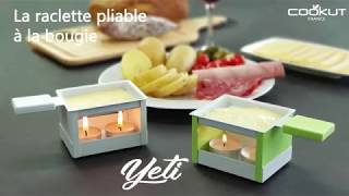 Appareil à raclette et fondue à la bougie pour 2 personnes - Fédération  Co'T Seine