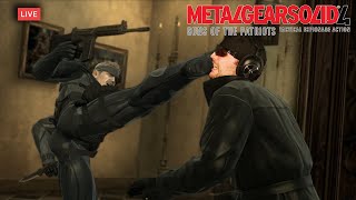 METAL GEAR SOLID 4 GUNS OF THE PATRIOTS -Ep.5 -GAMEPLAY ITA LIVE -RPCS3