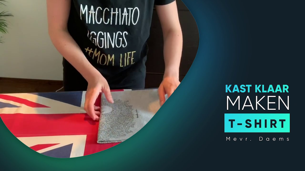 Strijken van een T-shirt - YouTube