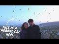 DAY IN THE LIFE IN CAPPADOCIA | 4:30 Wake Up, Hot Air-Balloons, Room Workout, ATV Red Valley Tour