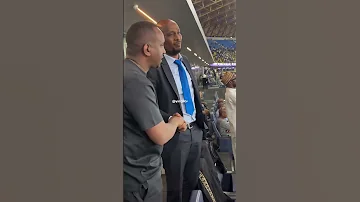 Rais Wa Yanga Na Rais Wa Rayon Sports Baada Ya Mechi Kumalizika 