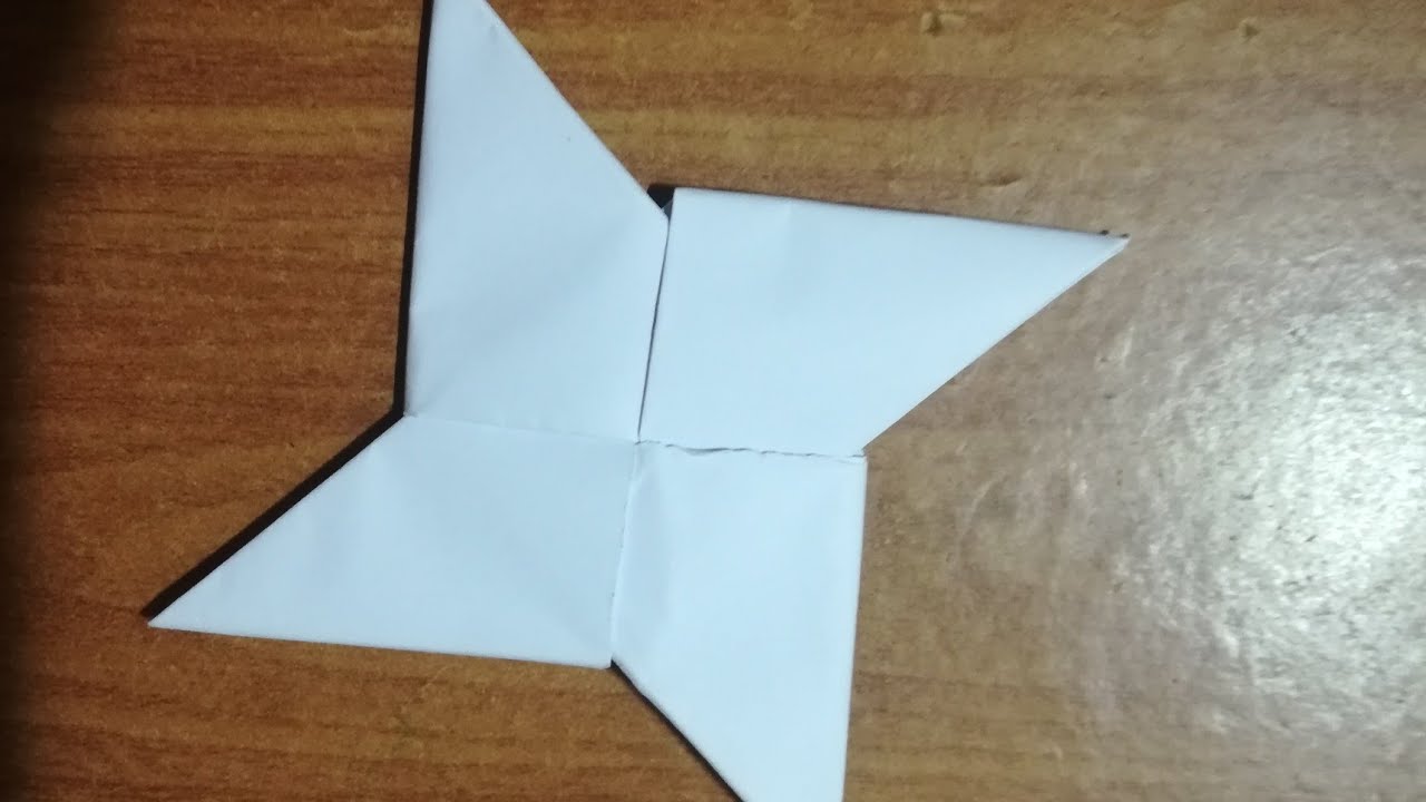 Origami Ninja Star by CraftMannan - YouTube