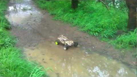 hpi e firestorm flux 2.4GHz:: 2012 waterproof test