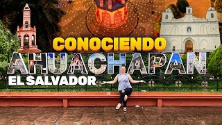 Ucraniana conociendo Ahuachapan  El Salvador  Plaza bosque, laguna el espino| Vlog #12