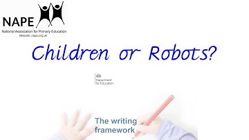 Children or Robots? - DfE
