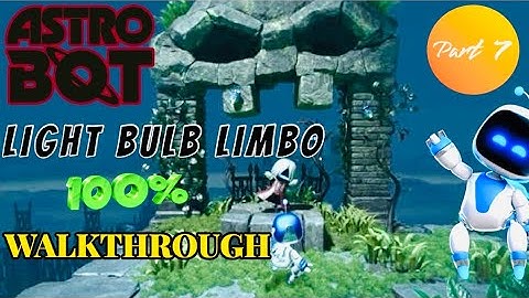 ASTRO BOT - TENTACLE SYSTEM | LIGHT BULB LIMBO 100% WALKTHROUGH PART 7 | PS5 GAMES