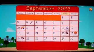 Starfall The September 17 2023 Calender