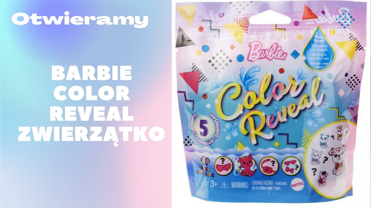 Barbie Color Reveal Zwierzątko - YouTube