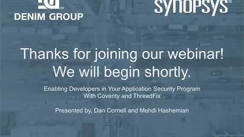 Enabling Developers in Your Application Security Program With Coverity and ThreadFix