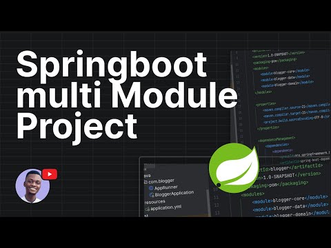 How to Create Springboot Multi Module Project in IntelliJ IDEA