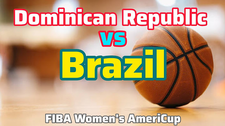 Dominican Republic Women vs Brazil Women Live Basketball 🏀 FIBA Womens AmeriCup