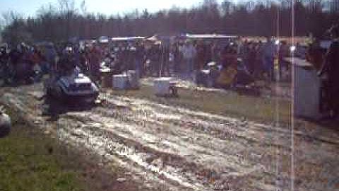 CJF Performance Grass Drags-Vintage Polairs TX VS Ski-Doo Rev