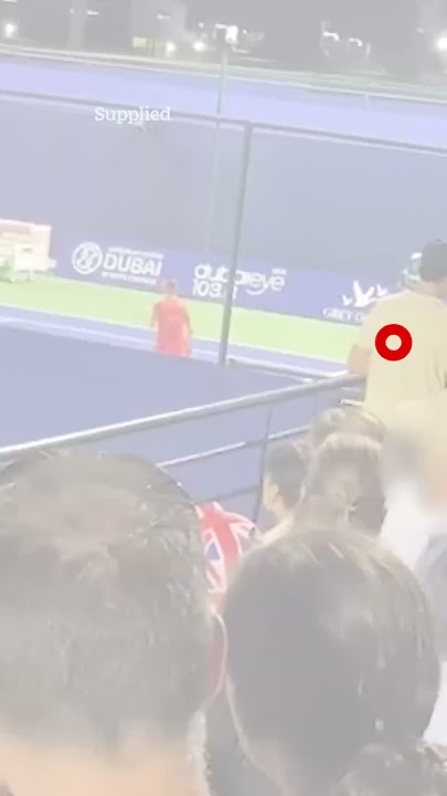 New footage shows moment Emma Raducanu spots ‘fixated’ man in crowd before ‘spectator escorted out’