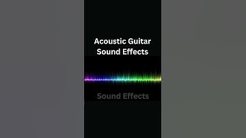Thumbnail of Acoustic Guitar Sound Effects HD #funny #soundsfx #sounds