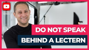 Do Not Speak Behind A Lectern