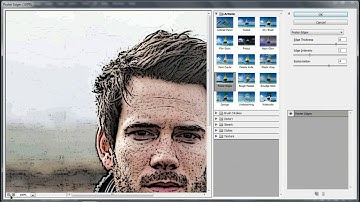 Adobe Photoshop CC 2014 : Artistic effect using Filter Gallery