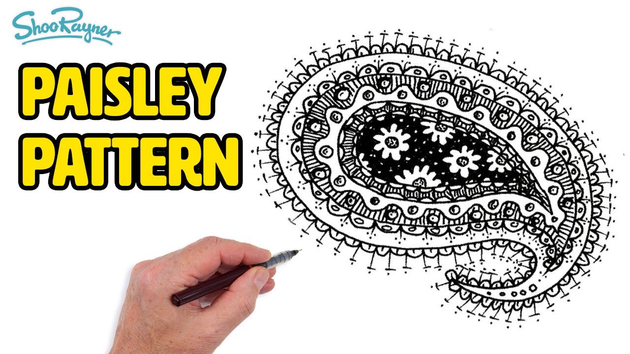 How To Draw Paisley Designs